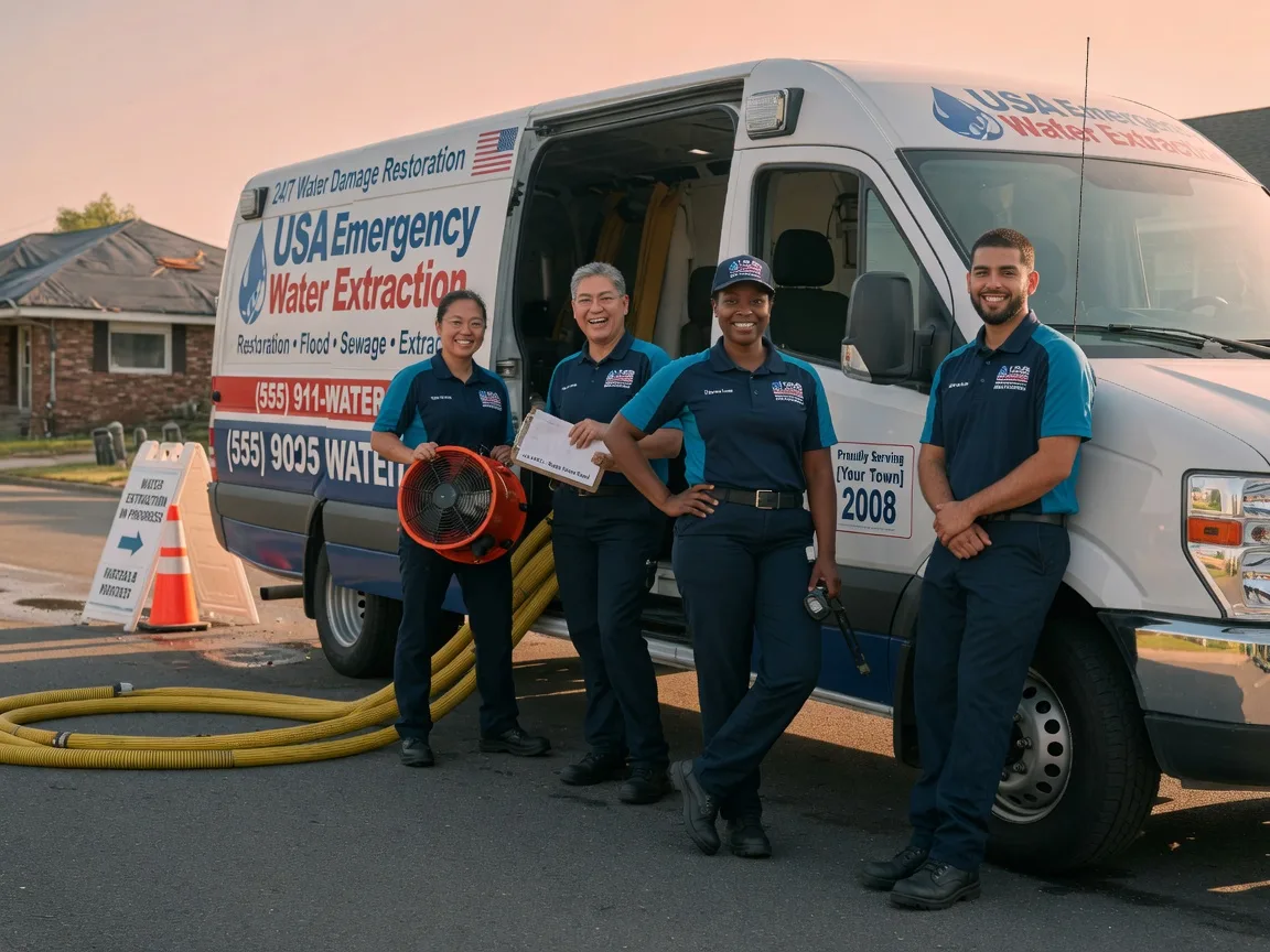 Emergency Water Removal company in Hall Summit, LA